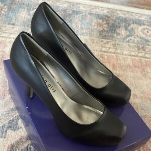 Madden Girl Classic Black Heels